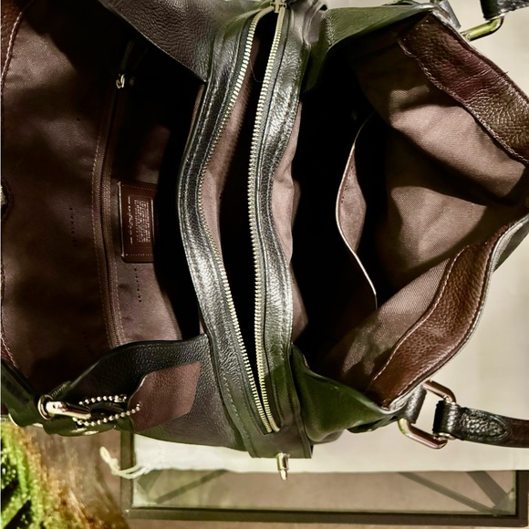 Coach Purse Black White - Picture 5 of 8